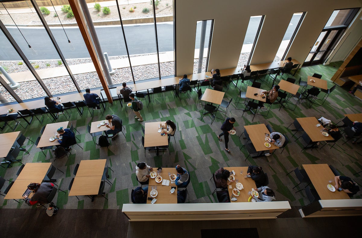 “Lunch for All” at Glasgow Inside UCR UC Riverside